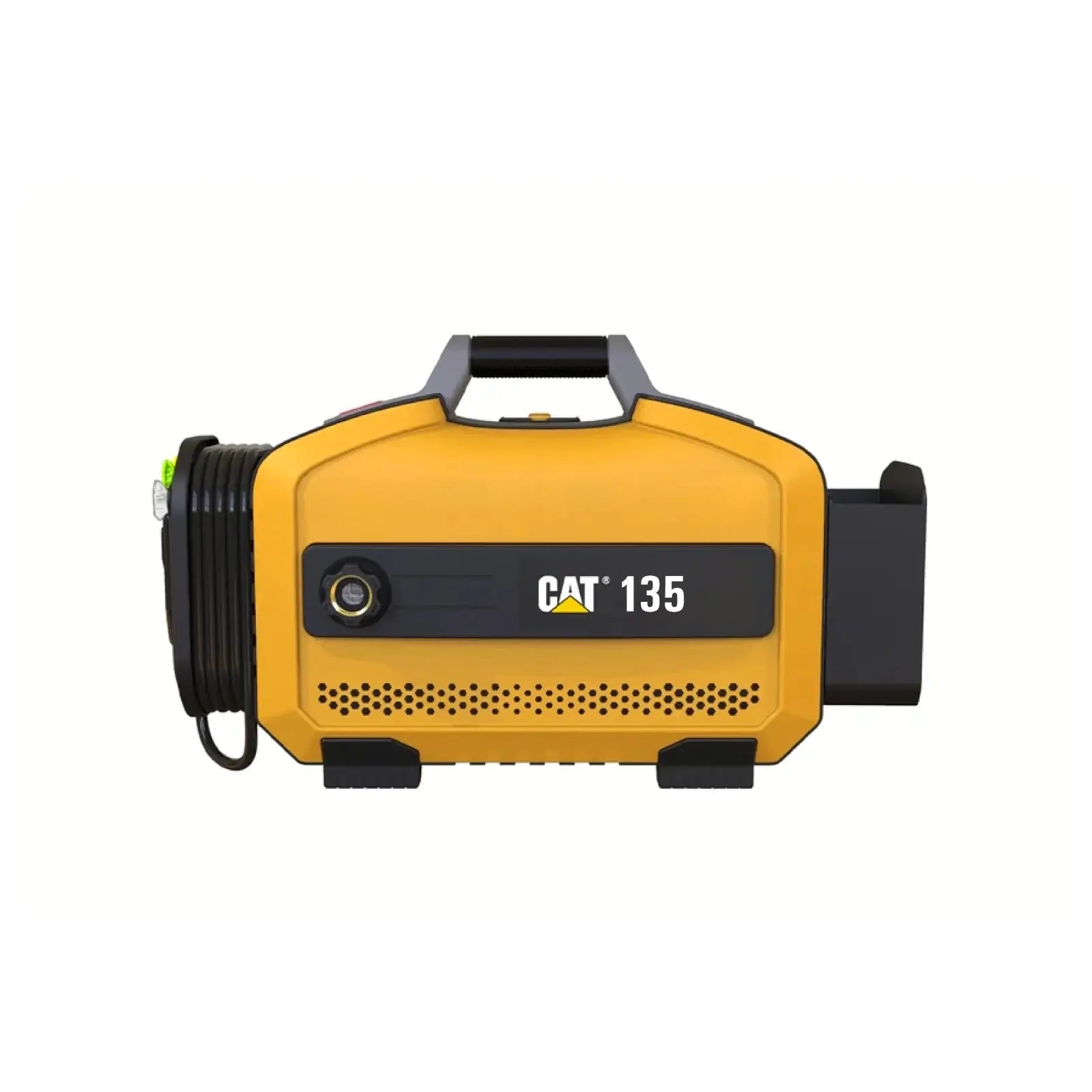 CAT 135-VE54 (135 bar, 450 l/h, 1.800 W) mit TURFPRO Rotierende Düse ("Turbodüse") und TURFPRO Verlängerungsschlauch fiberverstärkt 5 m