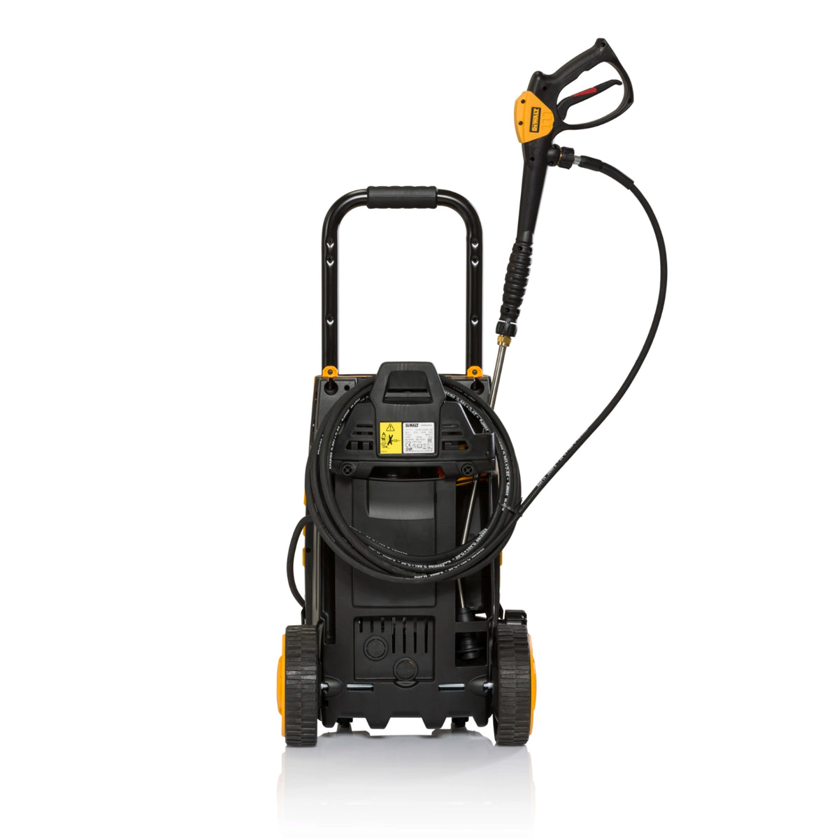 DEWALT Hochdruckreiniger DXPW003E mit 160 bar, 630 l/h und 2900 W Leistung, auf Bild sichtbar