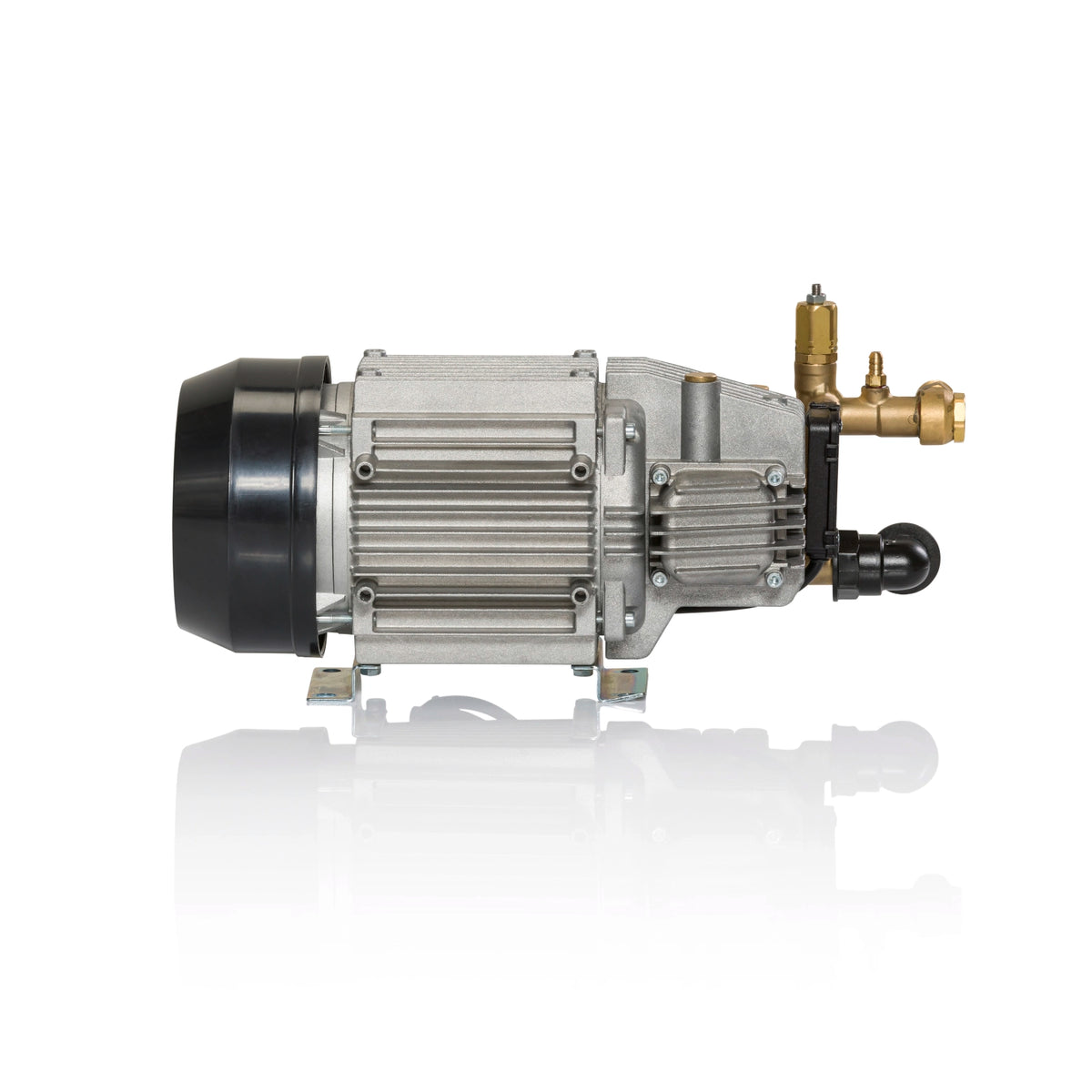 DEWALT Hochdruckreiniger DXPW003E, 160 Bar, 630 l/h, 2900 W, mit Düsen und Schlauch, auf weißem Hintergrund