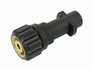 TURFPRO Adapter Bajonett außen für Hochdruckreiniger, kompatibel mit AVA, Kärcher, M22 15 mm innen, robustes Zubehör
