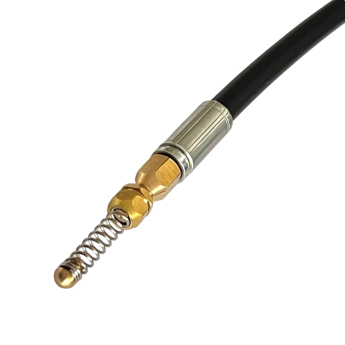 TURFPRO Rohrreinigungsschlauch 15 m für Hochdruckreiniger, mit M22/14 mm Anschluss und Bajonett, geeignet für Kärcher und AVA.