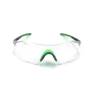 TURFPRO Arbeits- und Schutzbrille aus persönlicher Schutzausrüstung, klare Brille mit schwarzem Rahmen und seitlichem Schutz